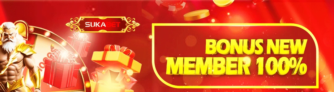 BONUS NEW MEMBER 100%